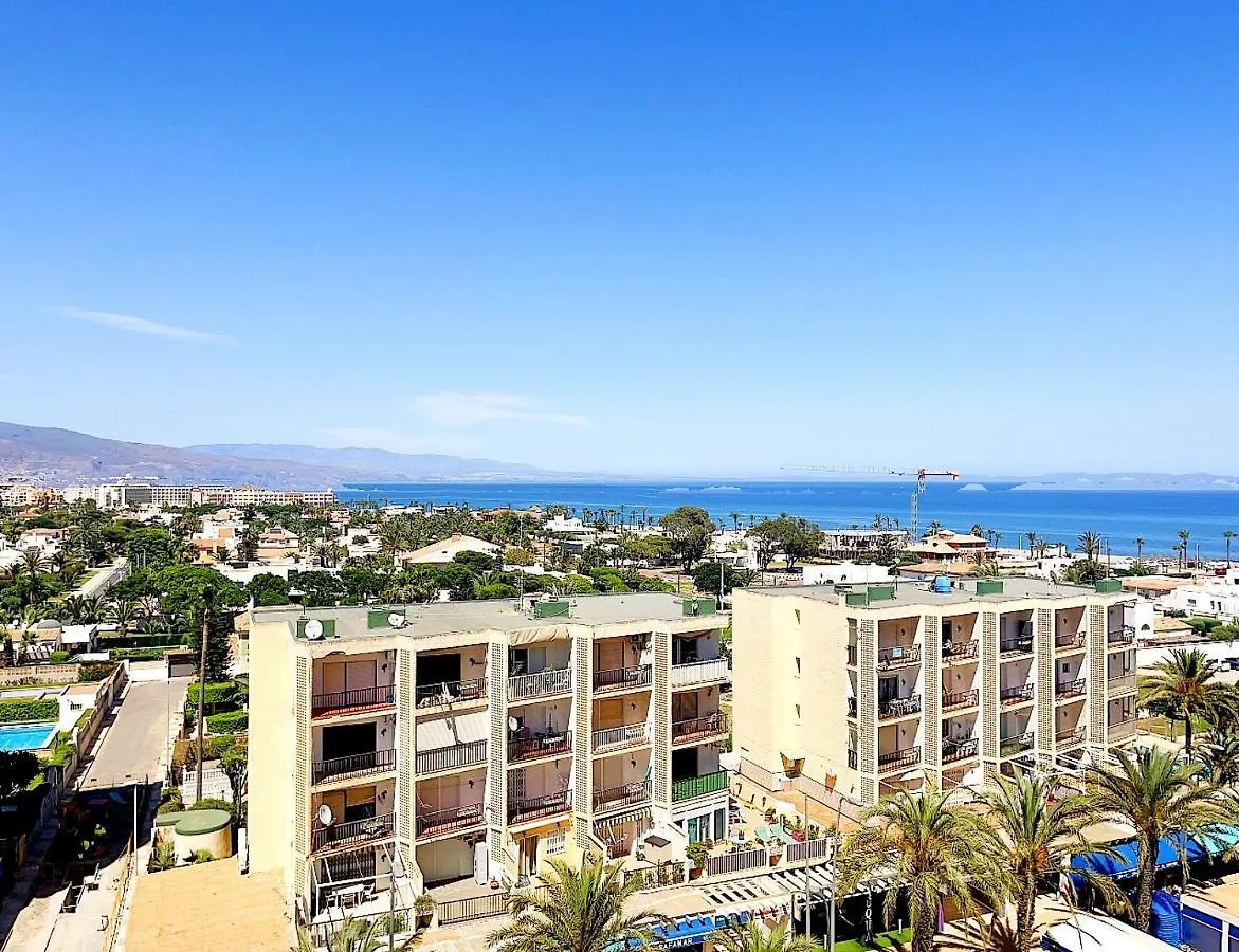 Apartment Apartamento Roquetas De Mar: Seafront Terrace with Pool & Parking Spain